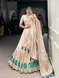Latest Semi Stitched Lehenga Choli With Dupatta.