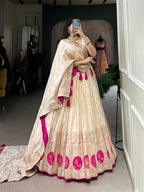 Latest Semi Stitched Lehenga Choli With Dupatta.