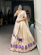 Latest Semi Stitched Lehenga Choli With Dupatta.