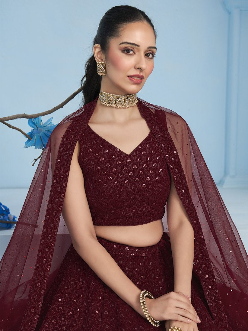 Latest Semi Stitched Lehenga Choli With Dupatta.
