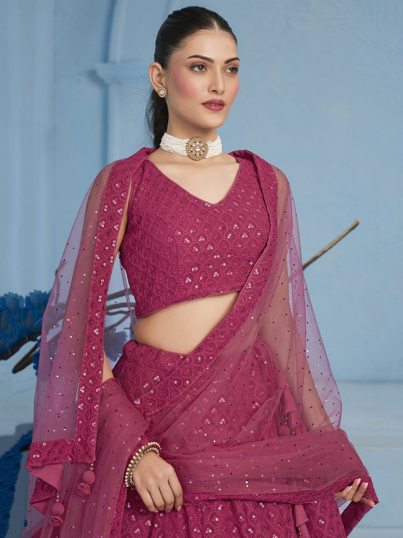 Latest Semi Stitched Lehenga Choli With Dupatta.