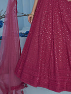 Latest Semi Stitched Lehenga Choli With Dupatta.