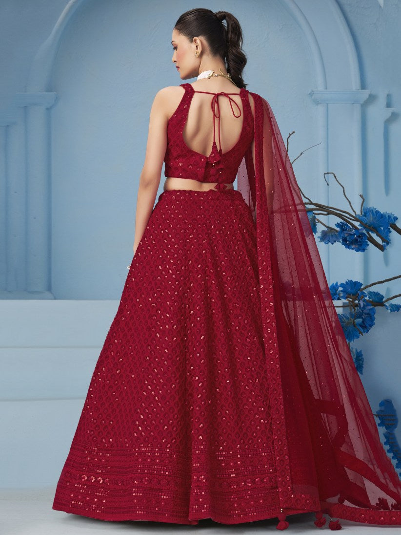 Latest Semi Stitched Lehenga Choli With Dupatta.