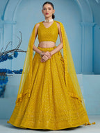 Latest Semi Stitched Lehenga Choli With Dupatta.