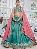 Latest Semi Stitched Lehenga Choli With Dupatta.