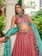 Latest Semi Stitched Lehenga Choli With Dupatta.