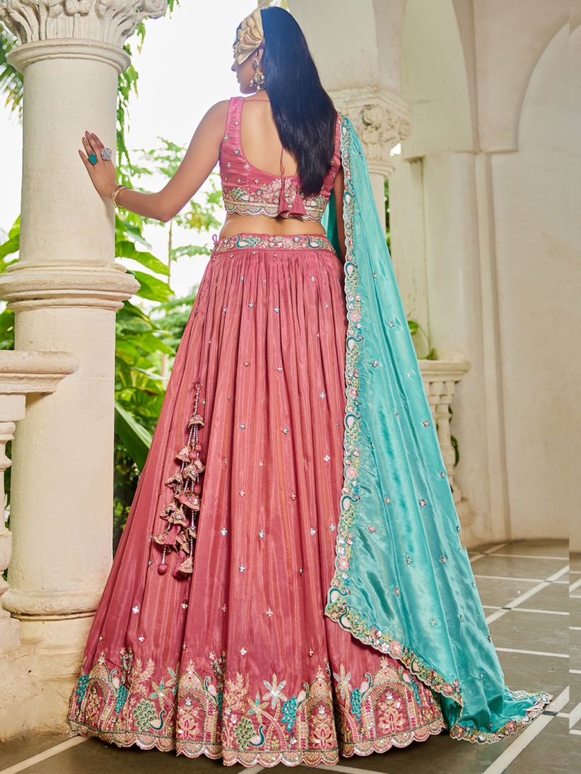 Latest Semi Stitched Lehenga Choli With Dupatta.