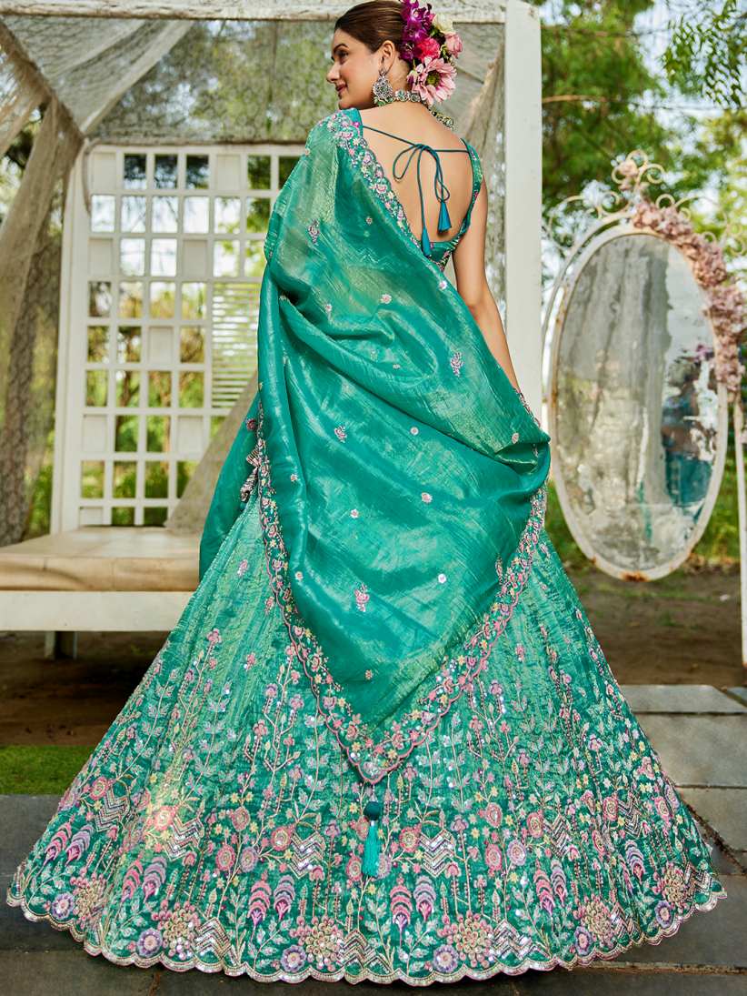 Latest Semi Stitched Lehenga Choli With Dupatta.