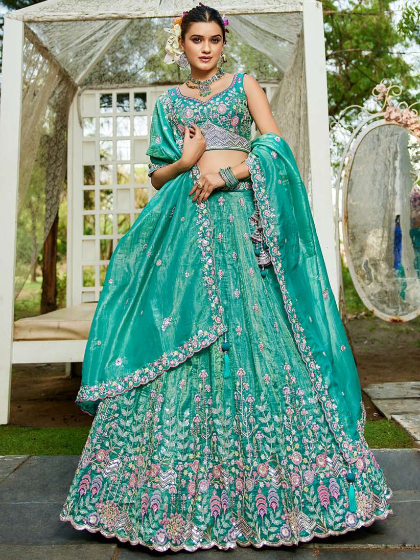 Latest Semi Stitched Lehenga Choli With Dupatta.