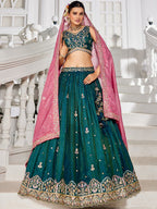 Latest Semi Stitched Lehenga Choli With Dupatta.