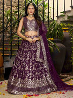 Latest Semi Stitched Lehenga Choli With Dupatta.