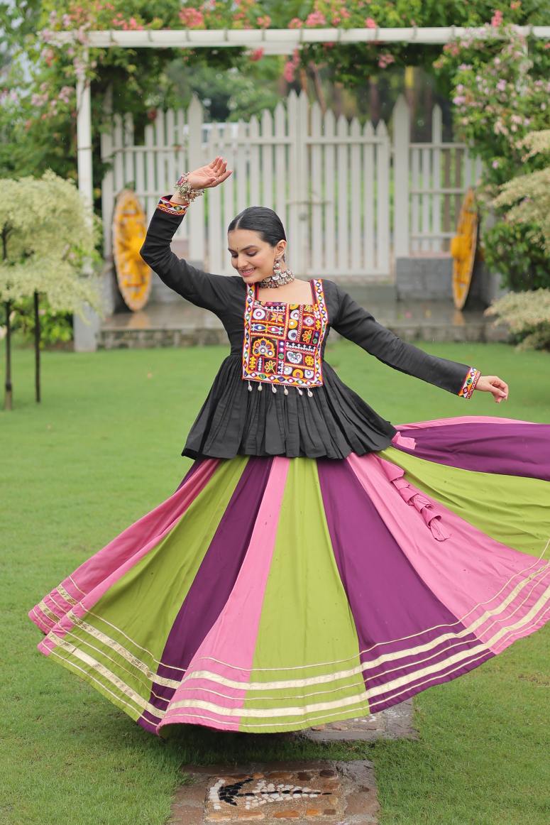 Latest Semi Stitched Lehenga Choli.