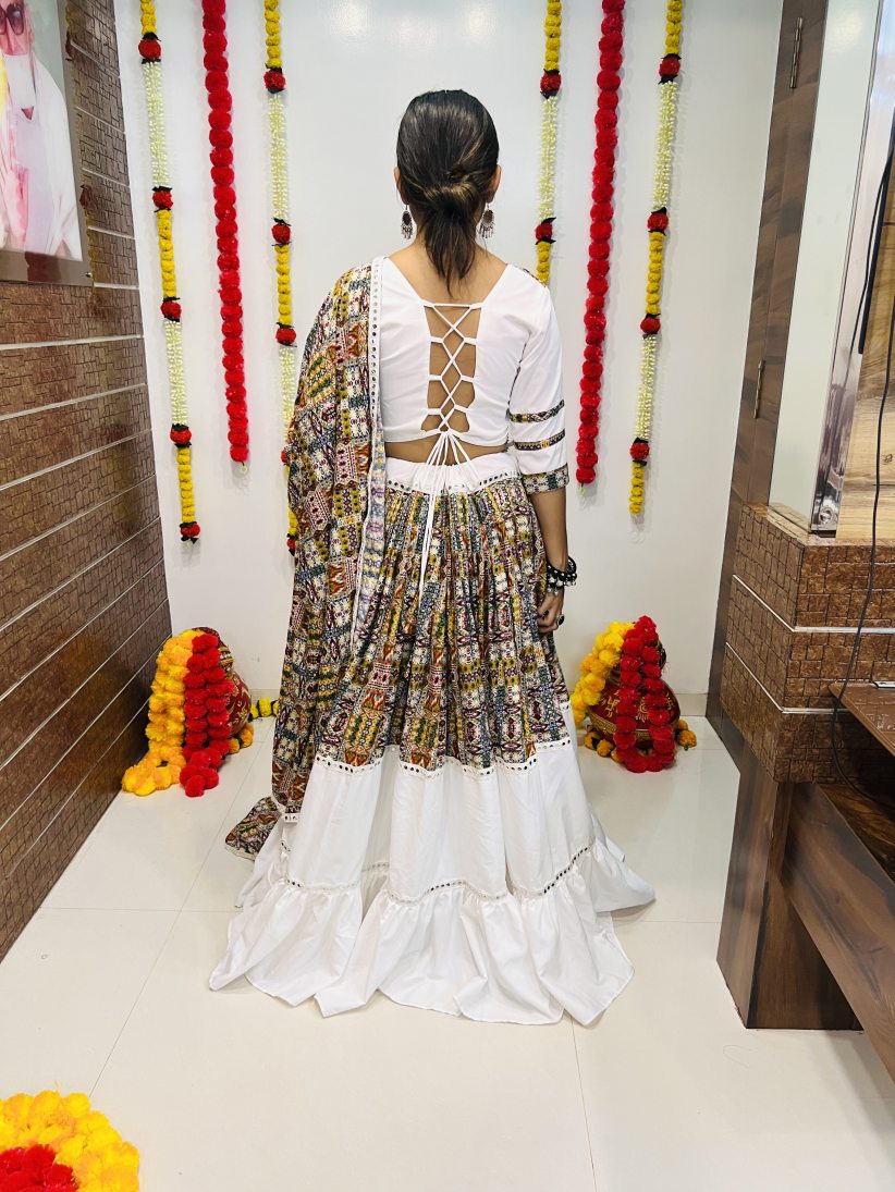 Latest Semi Stitched Lehenga Choli With Dupatta.