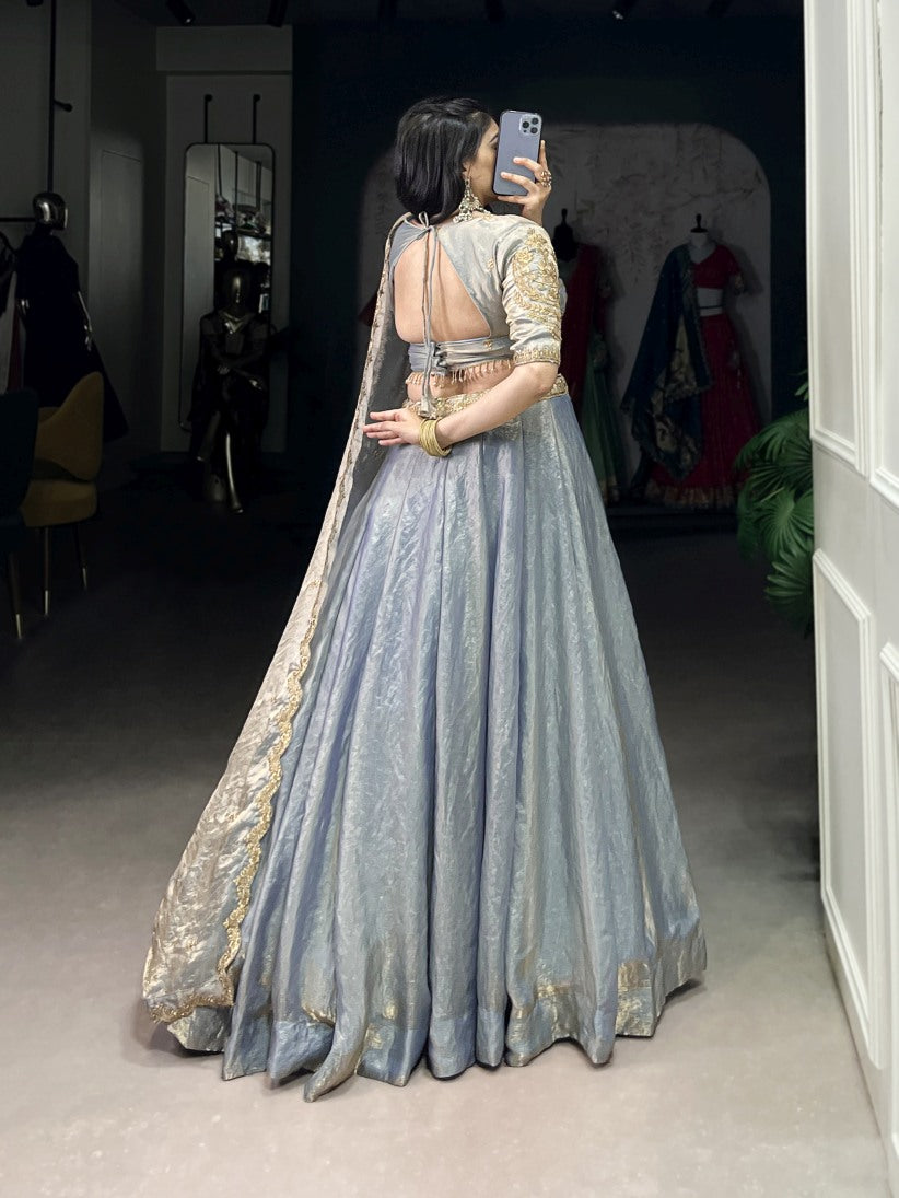 Latest Semi Stitched Lehenga Choli With Dupatta.