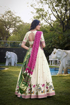 Latest Semi Stitched Lehenga Choli With Dupatta.