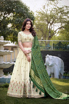 Latest Semi Stitched Lehenga Choli With Dupatta.