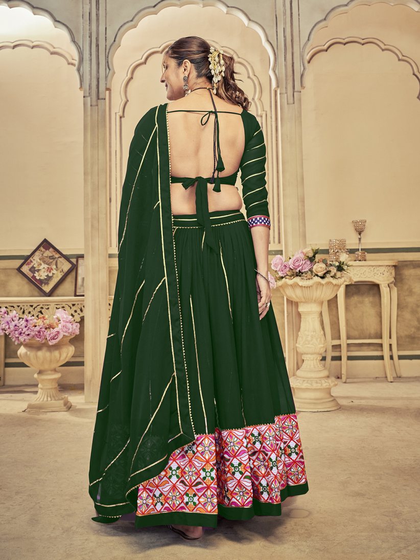Latest Semi Stitched Lehenga Choli With Dupatta.