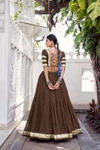 Latest Semi Stitched Lehenga Choli With Dupatta.