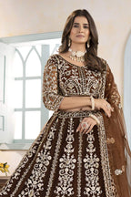 Latest Semi Stitched Lehenga Choli With Dupatta.