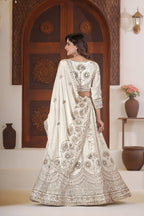 Latest Semi Stitched Lehenga Choli With Dupatta.