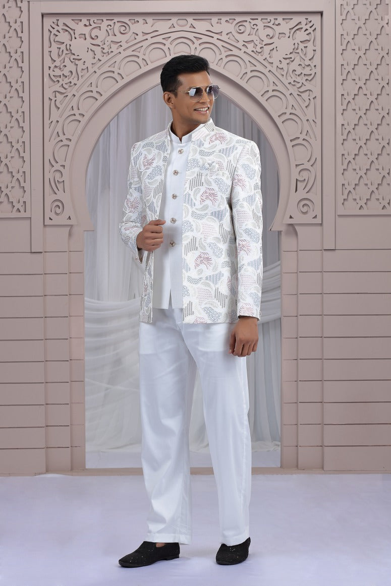 Traditional Men's Classic Jodhpuri Suit