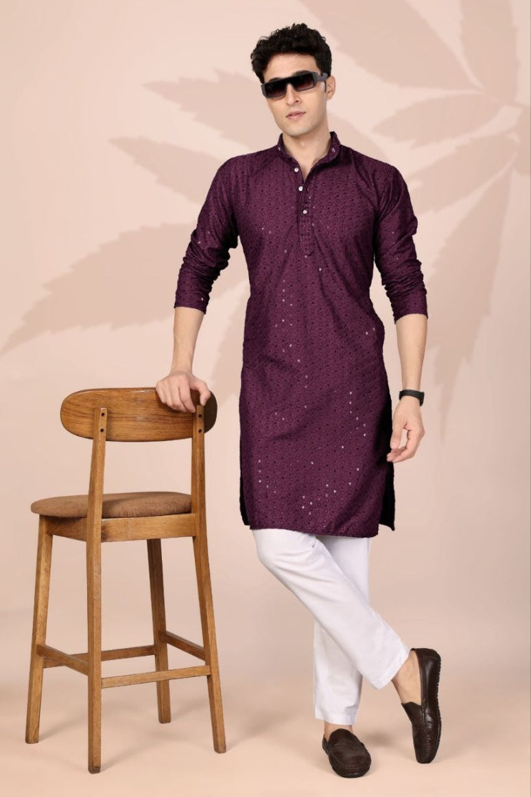 Latest Designer ReadyMade Kurta Pyjama.