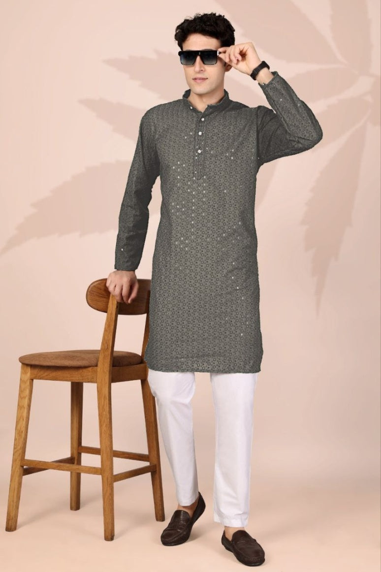 Latest Designer ReadyMade Kurta Pyjama.