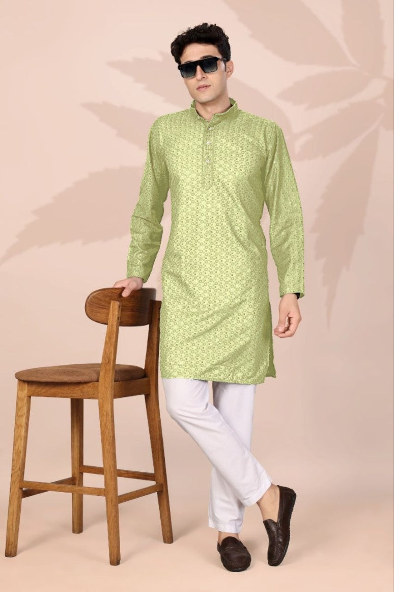 Latest Designer ReadyMade Kurta Pyjama.
