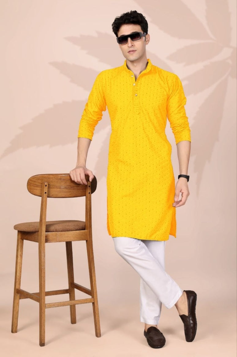 Latest Designer ReadyMade Kurta Pyjama.
