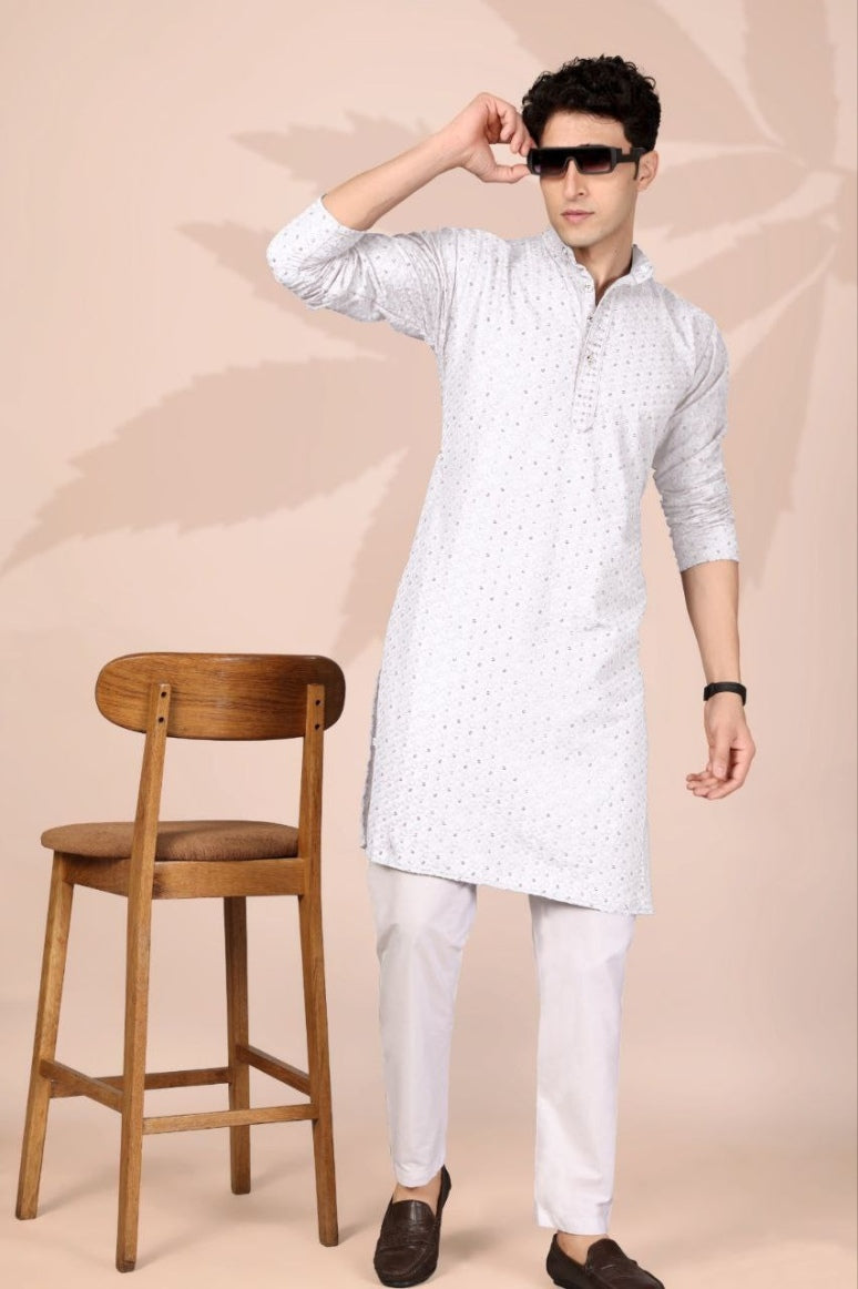 Latest Designer ReadyMade Kurta Pyjama.