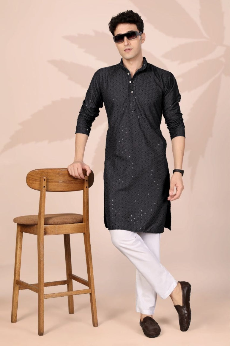 Latest Designer ReadyMade Kurta Pyjama.