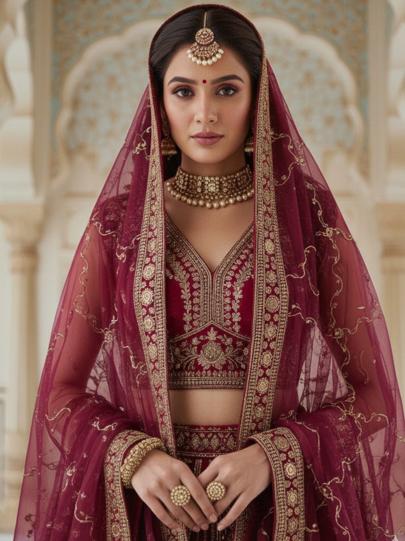 Latest Semi Stitched Lehenga Choli With Dupatta.