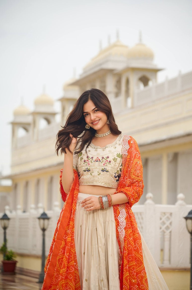 Latest ReadyMade Lehenga With Duppatta.