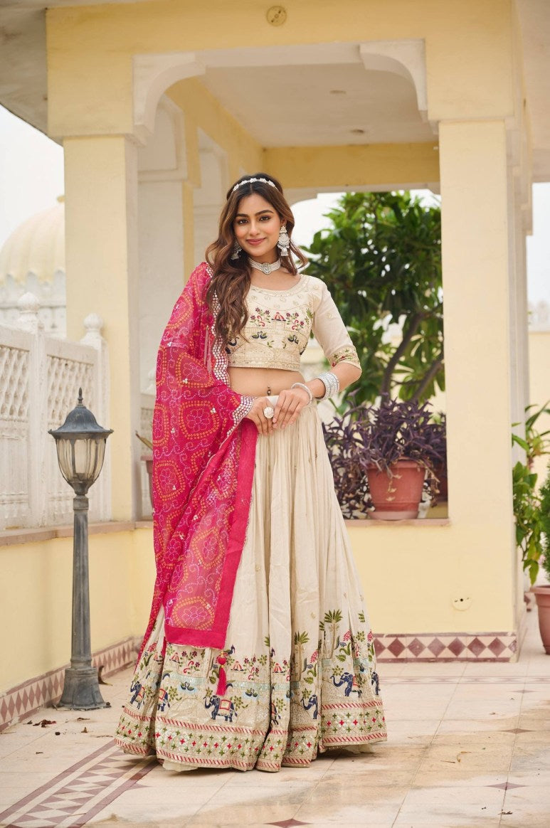 Latest ReadyMade Lehenga With Duppatta.