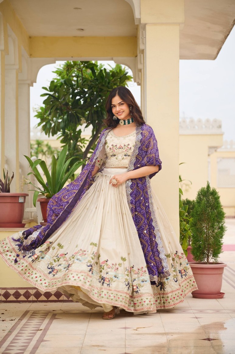 Latest ReadyMade Lehenga With Duppatta.