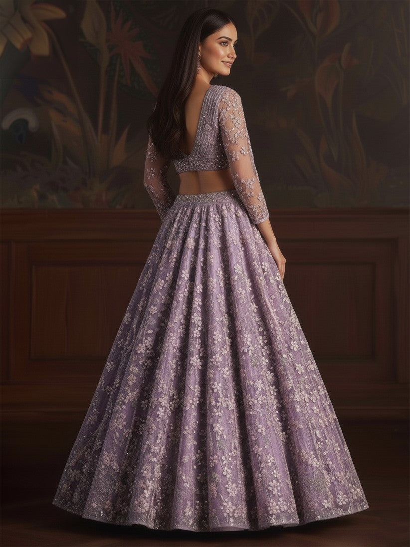 Latest Semi Stitched Lehenga Choli With Dupatta.