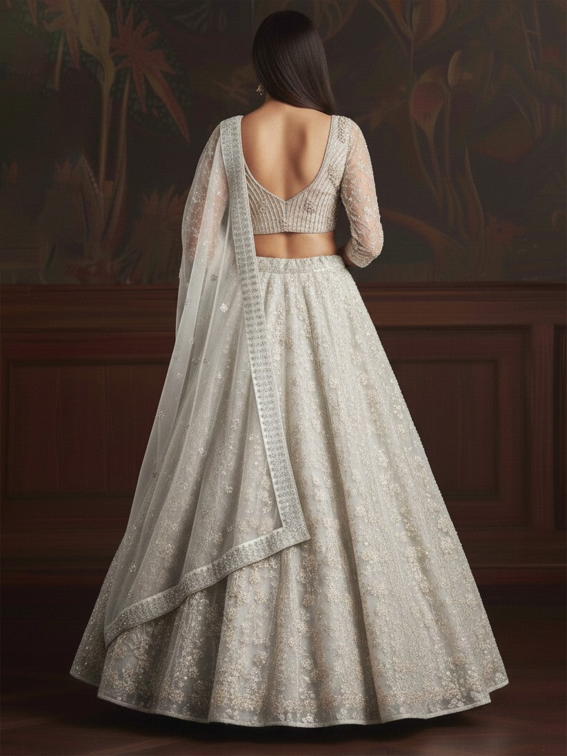 Latest Semi Stitched Lehenga Choli With Dupatta.
