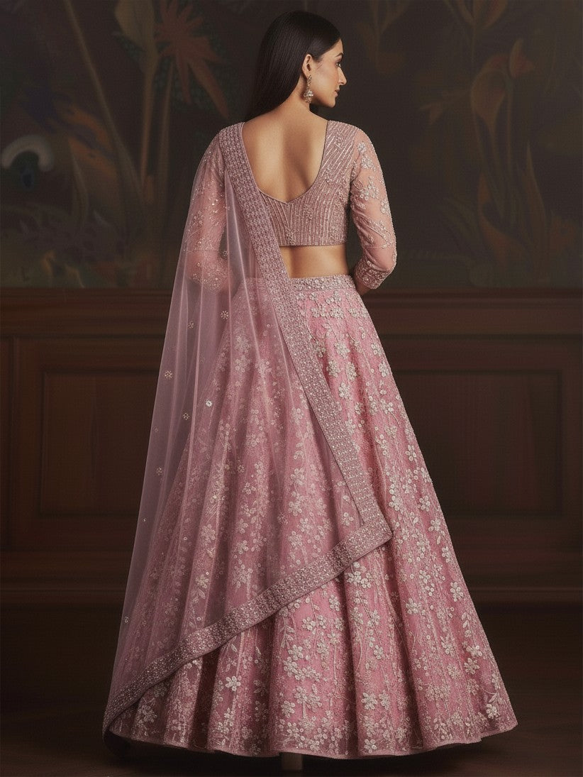 Latest Semi Stitched Lehenga Choli With Dupatta.
