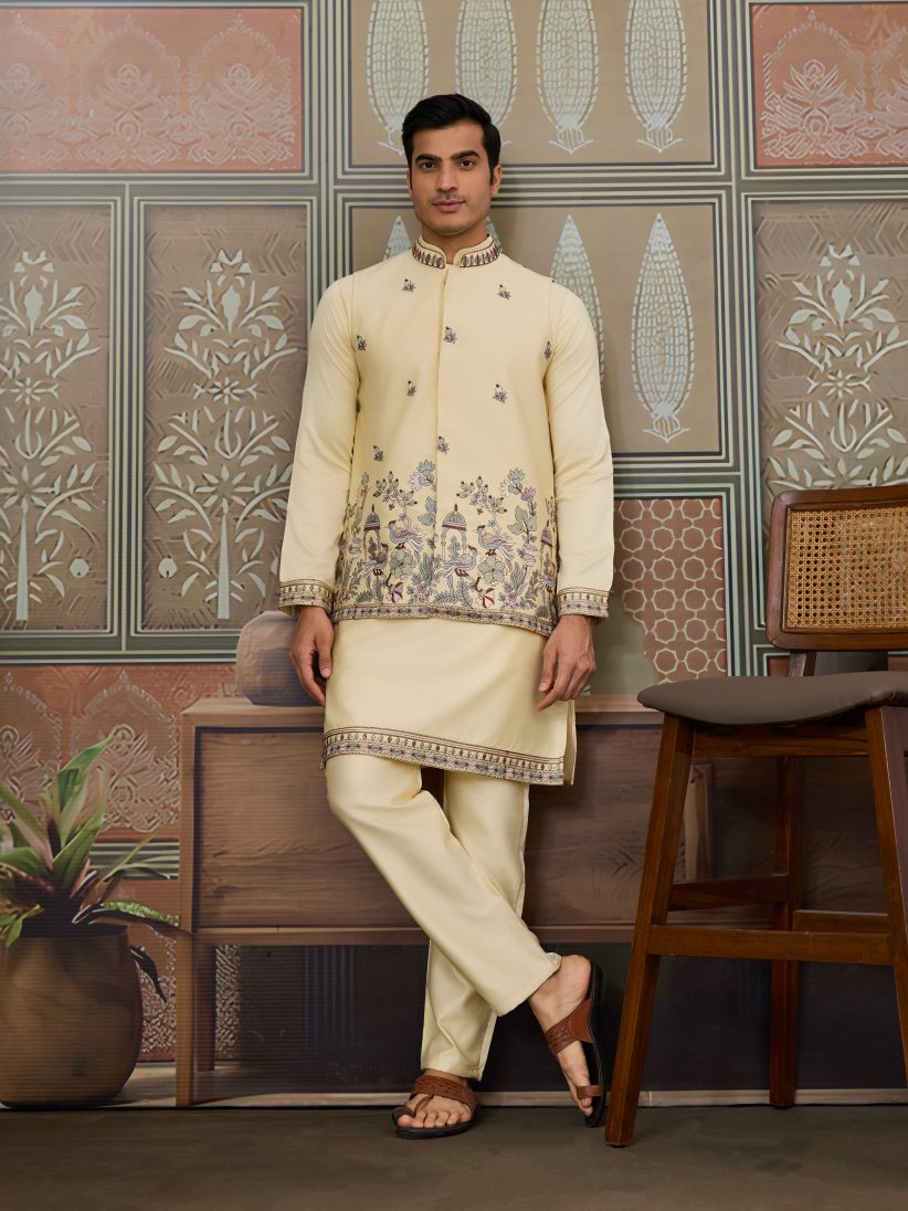 Latest Designer ReadyMade Kurta Pyjama.