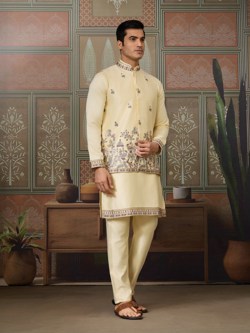 Latest Designer ReadyMade Kurta Pyjama.