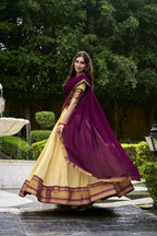 Latest Semi Stitched Lehenga Choli With Dupatta.