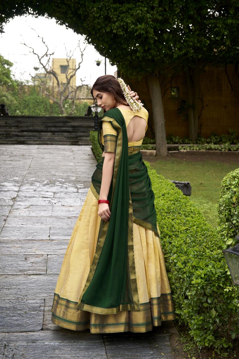 Latest Semi Stitched Lehenga Choli With Dupatta.