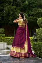 Latest Semi Stitched Lehenga Choli With Dupatta.