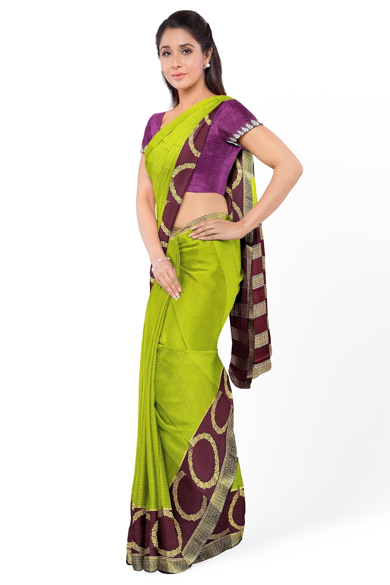 Pure Mysore Silk Crape Sarees