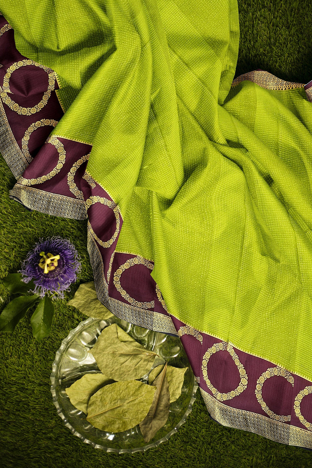 Pure Mysore Silk Crape Sarees