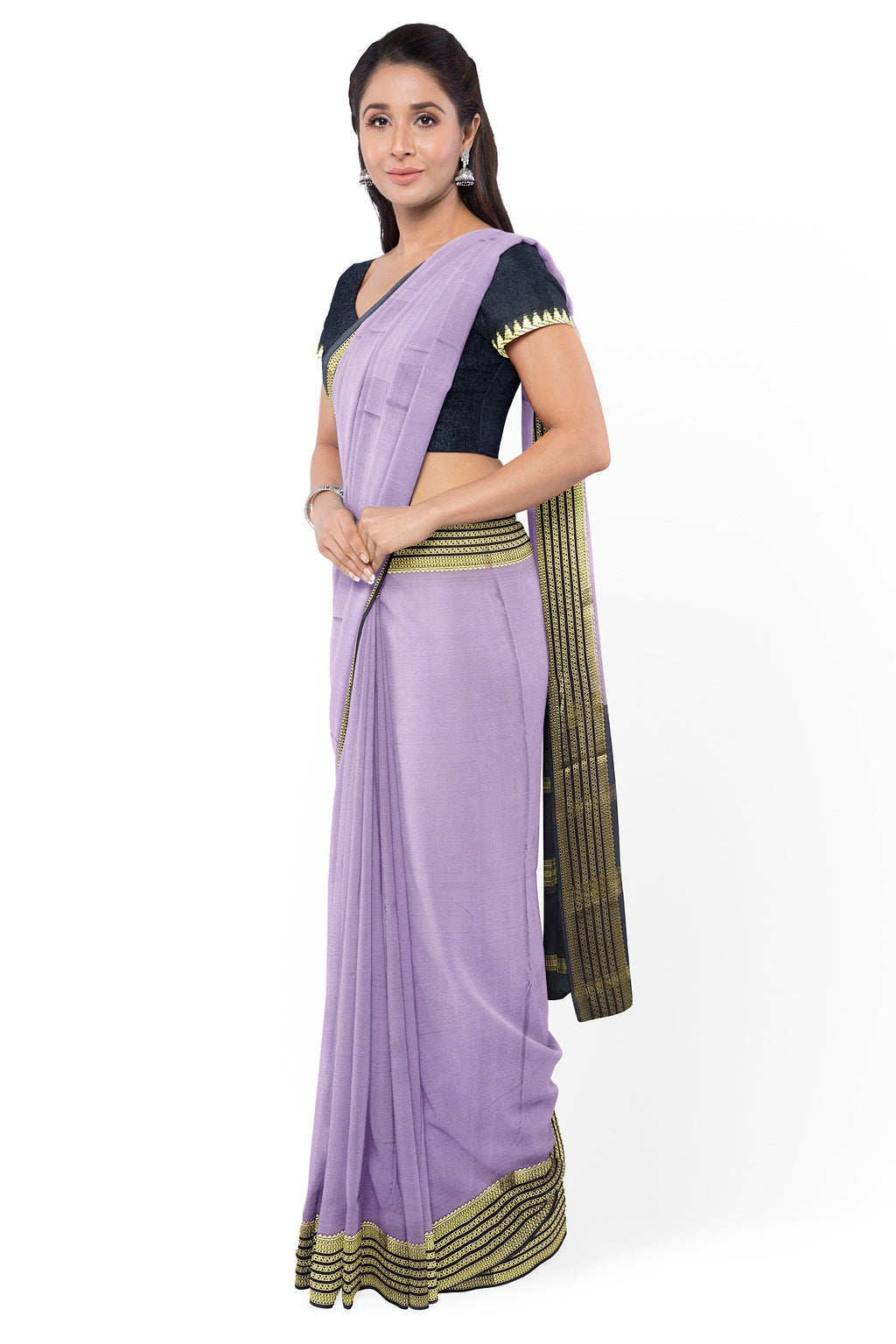 Pure Mysore Silk Crape Sarees
