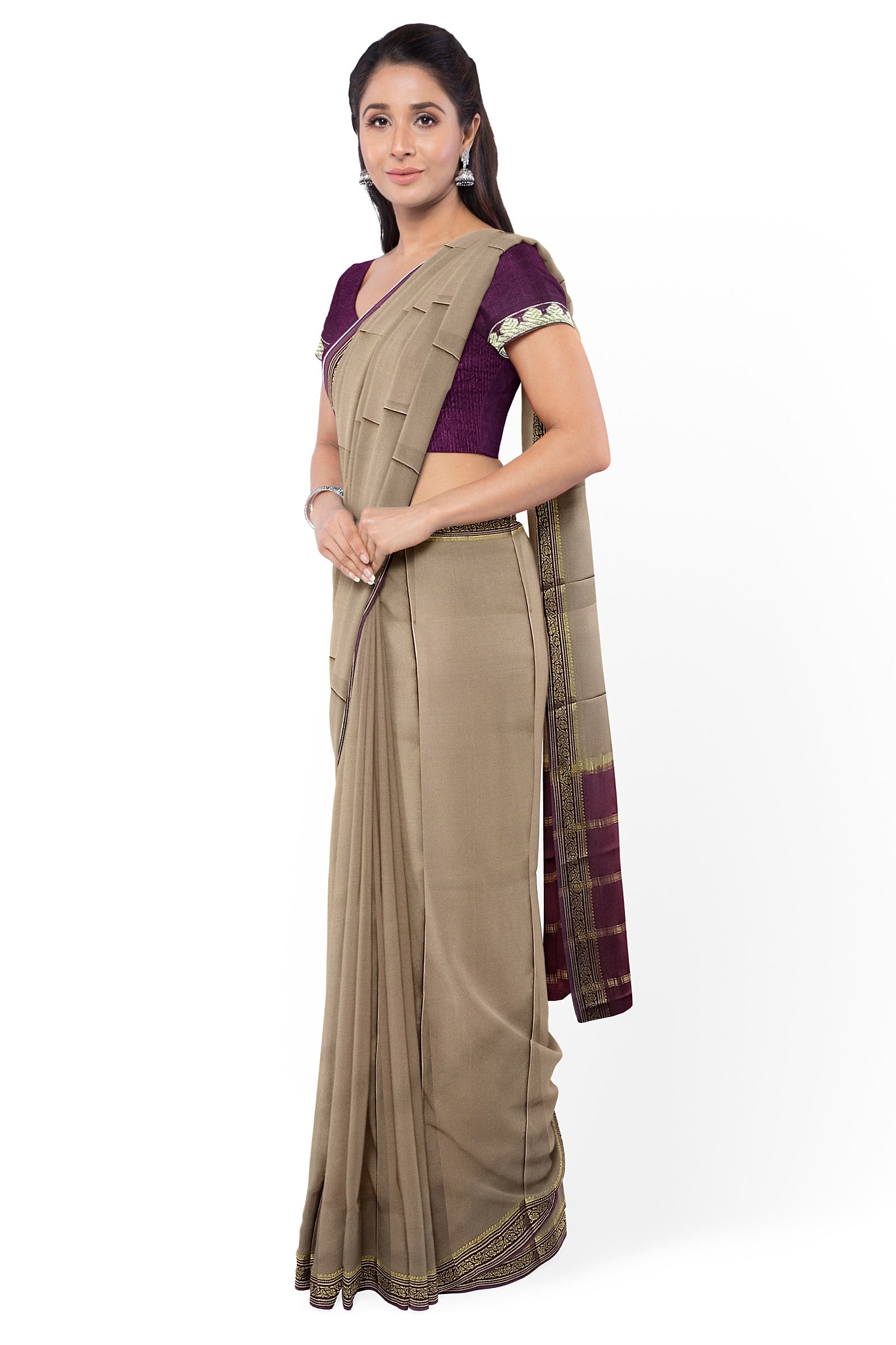 Pure Mysore Silk Crape Sarees