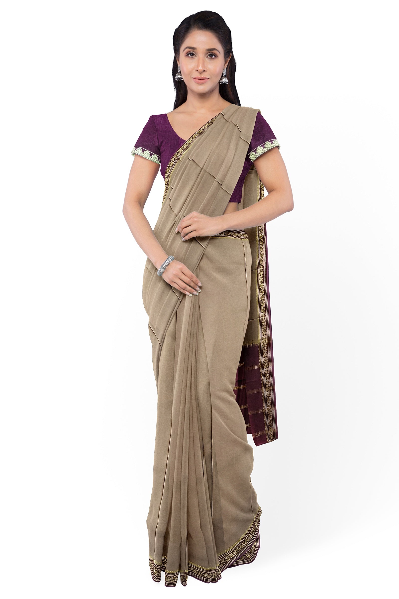 Pure Mysore Silk Crape Sarees