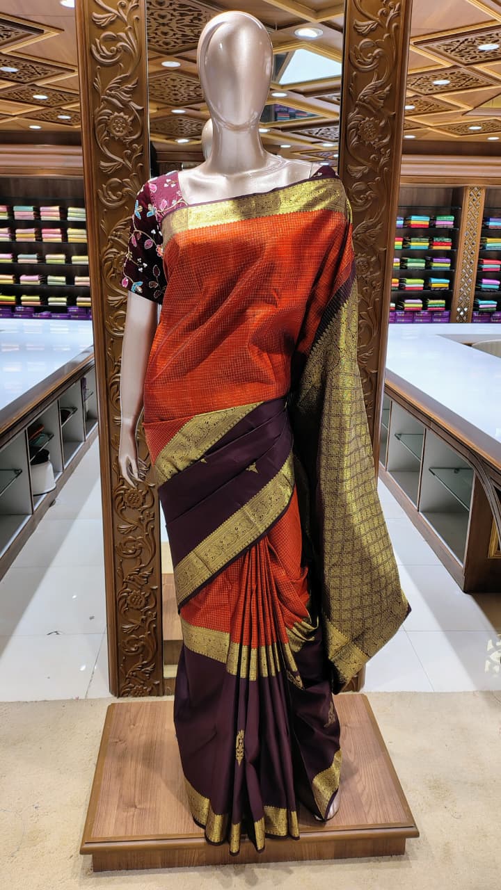Pure Kanchipuram Silk Saree
