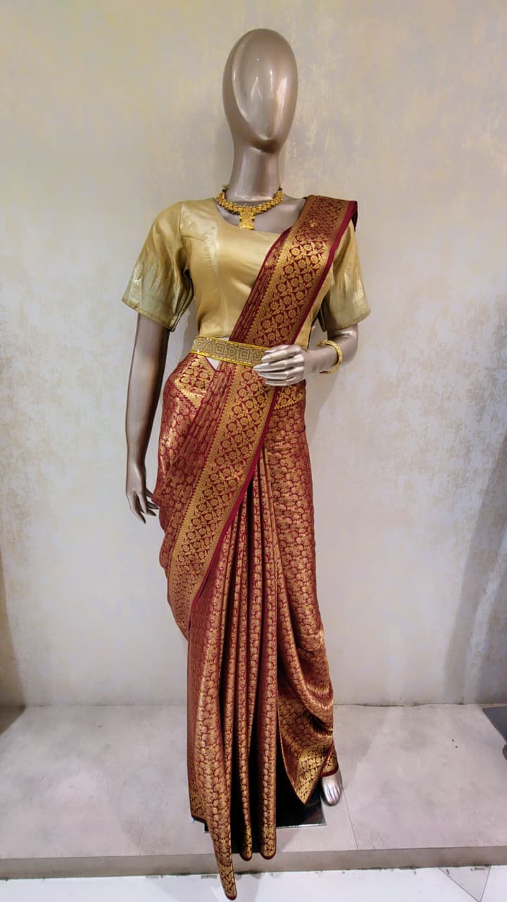 Pure Mysore Silk Saree.